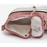 Big Star Insulated women's sneakers on the eco leather platform Big Star pink | shoptok.hr