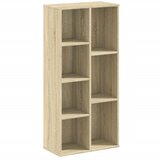 Maison Chic Knjižna omara - Knjižni regal sonoma hrast 50x25x105 cm inženirski les, (21725304) Cene