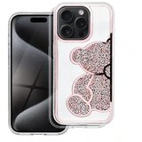 Teddy BEAR maska ​​za iPhone 16 Pro Max - pink | shoptok.hr