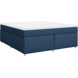  Krevet s oprugama i madracem plavi 180x200 cm od tkanine | shoptok.hr