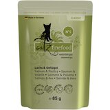catz finefood vrečka 8 x 85 g - Losos & perutnina Cene