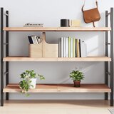 Maison Chic Stenska polica - Viseča Polica 140x60x(2-4) cm neobdelana trdna hrastovina, (21784687) | Shoptok.si