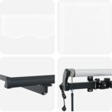  Retraktilna tenda Bela 500 × 350 cm Tkanina in aluminij, (5000206706) | Shoptok.si