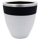 WALLXPERT decorative pot pietra 20 black white Cene