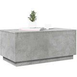  Stolić za kavu s LED svjetlima siva boja betona 90 x 50 x 40 cm | shoptok.hr