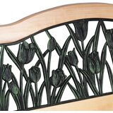  Klupa za park s naslonom 123,5 x 74 x 48 cm Gardi Tulip Sofotel | shoptok.hr