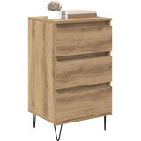  Kreveta Umjetnički hrast 40 x 35 x 70 cm Obrađeno drvo i čelik | shoptok.hr