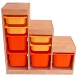 Hanah home Komoda s ladicama, organizator od hrasta, 32x97x42,5 cm, hrast | Eponuda.ba