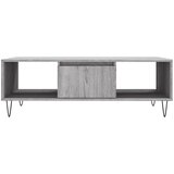  Stolić za kavu siva boja hrasta 104x60x35 cm konstruirano drvo | Eponuda.com
