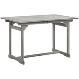  Vrtna jedilna miza (120-170)x80x75 cm trden akacijev les, (20665609) | Shoptok.si
