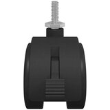  Kaster 2 pcs Crna i srebrna 37 8 x 40 mm Željezo i PP | shoptok.hr