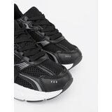 Shelvt Black sneakers with mesh and white sole | shoptok.hr
