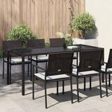  Stol za vrt Smeđa 190 x 90 x 75 cm poliratan | shoptok.hr