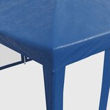Šator za zabave s 10 mrežastih bočnih zidova plavi 6x4 m HDPE | shoptok.hr
