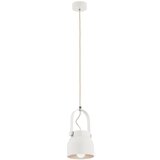  Argon 8290 - Luster na sajli LOGAN 1xE27/15W/230V prečnik 14 cm bela | Eponuda.com