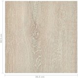  Samoljepljive podne obloge 55 kom PVC 5 11 m² bež | shoptok.hr