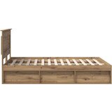  Okvir za krevet Umjetnička hrastovina 140 x 190 cm | shoptok.hr
