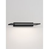 Nova Luce Mat črna aluminijasta LED stenska svetilka Livo – | Shoptok.si