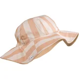 obojestranski klobuček amelia stripe pale tuscany/sandy