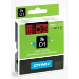 Dymo Trak Dymo D1 40917, 9 mm 7 m (črna/rdeča), original Cene