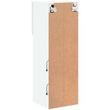 vidaXL TV omarica z LED lučkami 2 kosa bela 30,5x30x90 cm | Shoptok.si