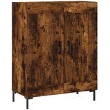  Visoka komoda dimljeni hrast 69,5x34x180 cm konstruiranog drva | Eponuda.com