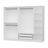 Hanah home Kale 190 Bijeli v2 Ormar, 225x190x52cm, Bijela | Eponuda.ba