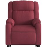  Električni naslonjač na podizanje od tkanine boja vina | shoptok.hr