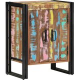  Ormar za cipele Šareni 56 x 35 x 70 cm Čvrsto drvo iz reciklaže | shoptok.hr