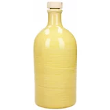 Brandani Rumena keramična steklenička za olje Maiolica, 500 ml