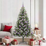  Umjetno Božićno drvce s pokrivačem snijega 300 LED lampica | shoptok.hr