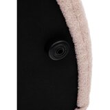 Kave Home Svetlo rožnat tabure iz tkanine bouclé Kaeli – | Shoptok.si