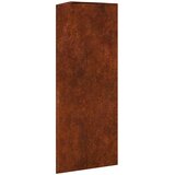 Vrtne sadilice 2kom trokutasta 30x26x75cm Pohabani čelik | shoptok.hr