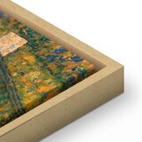  Slika - Gustav Klimt – Country House on the Attersee Lake 60x60 U prirodnom drvenom okviru | shoptok.hr