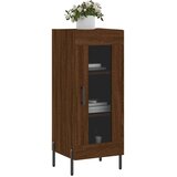  Komoda boja smeđeg hrasta 34,5 x 34 x 90 cm konstruirano drvo | shoptok.hr