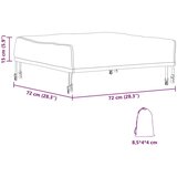 vidaXL Navlaka za vanjski namještaj 72 x 72 x 15 cm | shoptok.hr