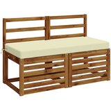  Jastučić za klupu SOEST 100% poliester Krem 110 x 50 x 8 cm Slike