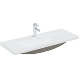  2-dijelni set kupaonskog namještaja od keramike i drva Smeđa 100 x 38.5 x 45 cm | shoptok.hr