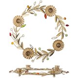Bloomingville Kovinski svečnik Shankar – | Shoptok.si