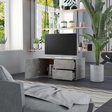 TV ormarić siva boja betona 80 x 34 x 36 cm konstruirano drvo | Eponuda.com