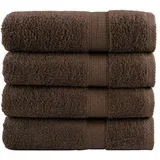 brisače za roke SOLUND 4 kosi rjave 50x100 cm 600 g/m², (5000307647)