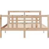 vidaXL Posteljni okvir z vzglavjem 120x200 cm trdna borovina, (21292443) | Shoptok.si
