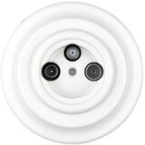  Reblig - Porcelanska retro TV/SAT-W utičnica sa ramom, bela | Eponuda.com