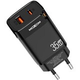  Kuciste punjaca moxom mx-hc242 35w pd type c + usb crno ( P1286 ) Cene