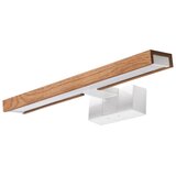 Brilagi LED kupatilsko osvetljenje za ogledalo 3u1 WOODY MIRROR LED/8W/230V IP44 bela/hrast trešnja | Eponuda.com