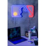 Wallity Baseball Pitcher Multicolor Decorative Plastic Led Lighting cene