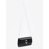 Shelvt Black clutch bag with silver elements | shoptok.hr