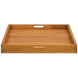  Pladanj za posluživanje 60 x 60 cm od masivne tikovine | shoptok.hr