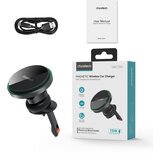 Choetech Avtomobilski nosilec s 15W brezžičnim polnjenjem za zračnik - črn, (22005237) | Shoptok.si