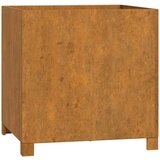  Sadilica s nogama boja hrđe 49 x 47 x 50 cm od čelika COR-TEN | shoptok.hr